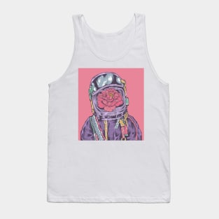 Aesthetic Colorful Astronaut Tank Top